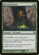 Devoted Druid (SHM-110)  Foil - Shadowmoor