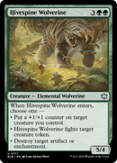 Hivespine Wolverine (BLB-177)  Foil - Bloomburrow