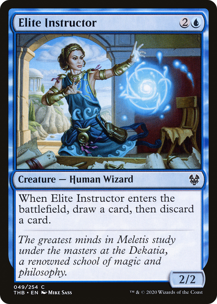 Elite Instructor (THB-049)  Foil - Theros Beyond Death