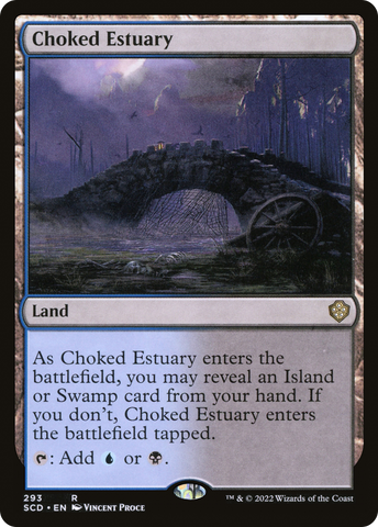 Choked Estuary (SCD-293)  - Starter Commander Decks