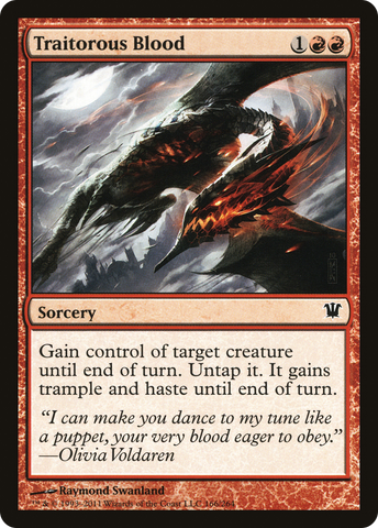 Traitorous Blood (ISD-166)  - Innistrad
