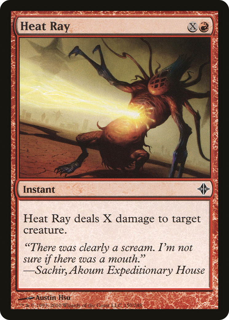 Heat Ray (ROE-150)  Foil - Rise of the Eldrazi