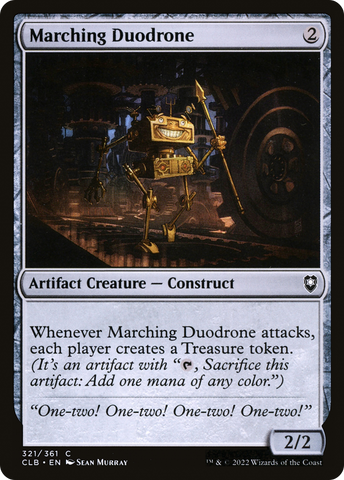 Marching Duodrone (CLB-321)  - Commander Legends: Battle for Baldur's Gate