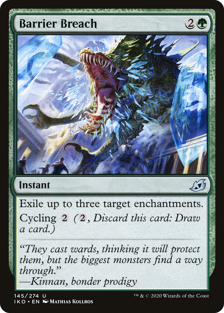 Barrier Breach (IKO-145)  Foil - Ikoria: Lair of Behemoths