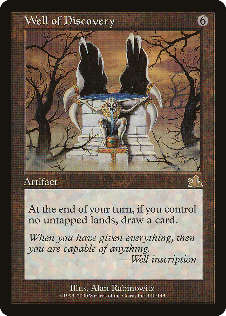 Well of Discovery (PCY-140)  Foil - Prophecy