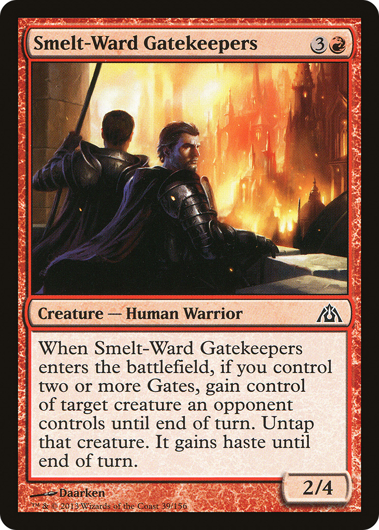 Smelt-Ward Gatekeepers (DGM-039)  - Dragon's Maze