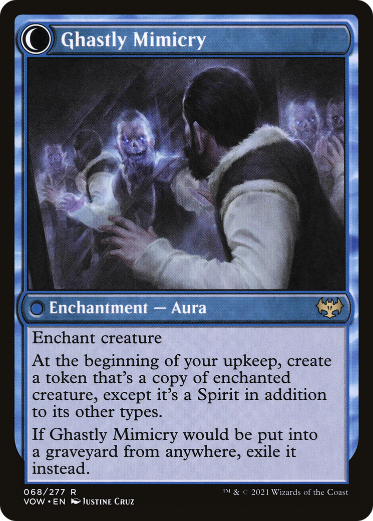 Mirrorhall Mimic (VOW-068)  - Innistrad: Crimson Vow: (Double Faced Transform)
