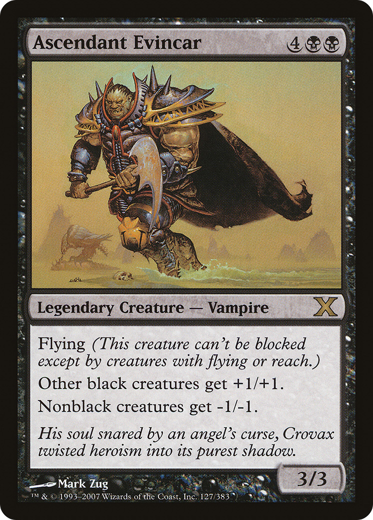 Ascendant Evincar (10E-127)  - Tenth Edition