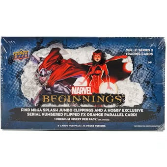 Marvel Beginnings Volume 2 Series 2 Trading Cards Hobby Box