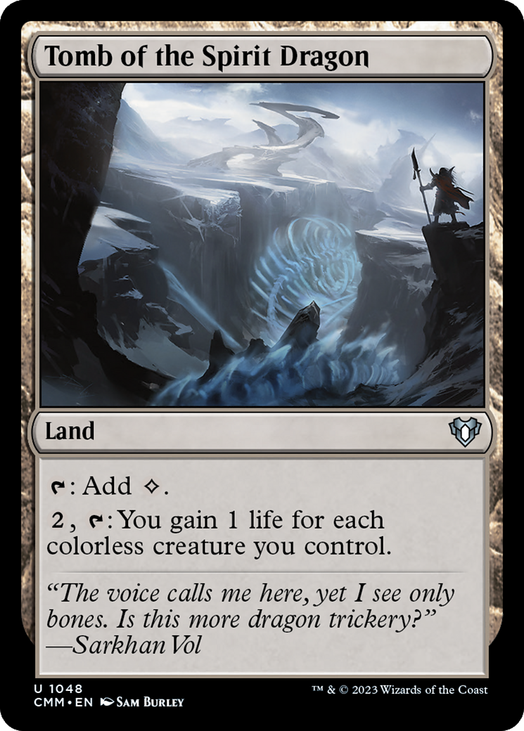 Tomb of the Spirit Dragon (CMM-1048)  - Commander Masters