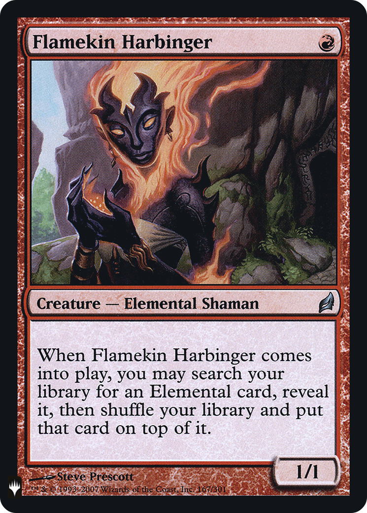 Flamekin Harbinger (LIST-167)  Foil - The List