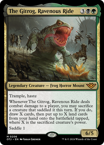The Gitrog, Ravenous Ride (OTJ-206)  - Outlaws of Thunder Junction