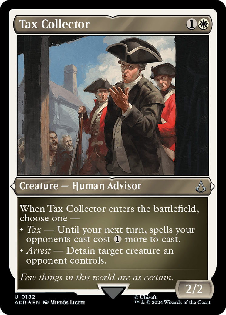 Tax Collector (ACR-182)  Etched Foil - Assassin's Creed
