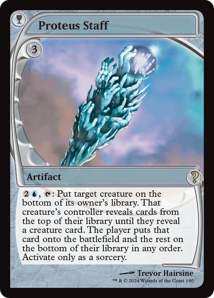 Proteus Staff (Future Sight) (MB2-140)  - Mystery Booster 2