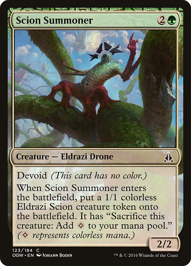 Scion Summoner (OGW-123)  Foil - Oath of the Gatewatch: (devoid)