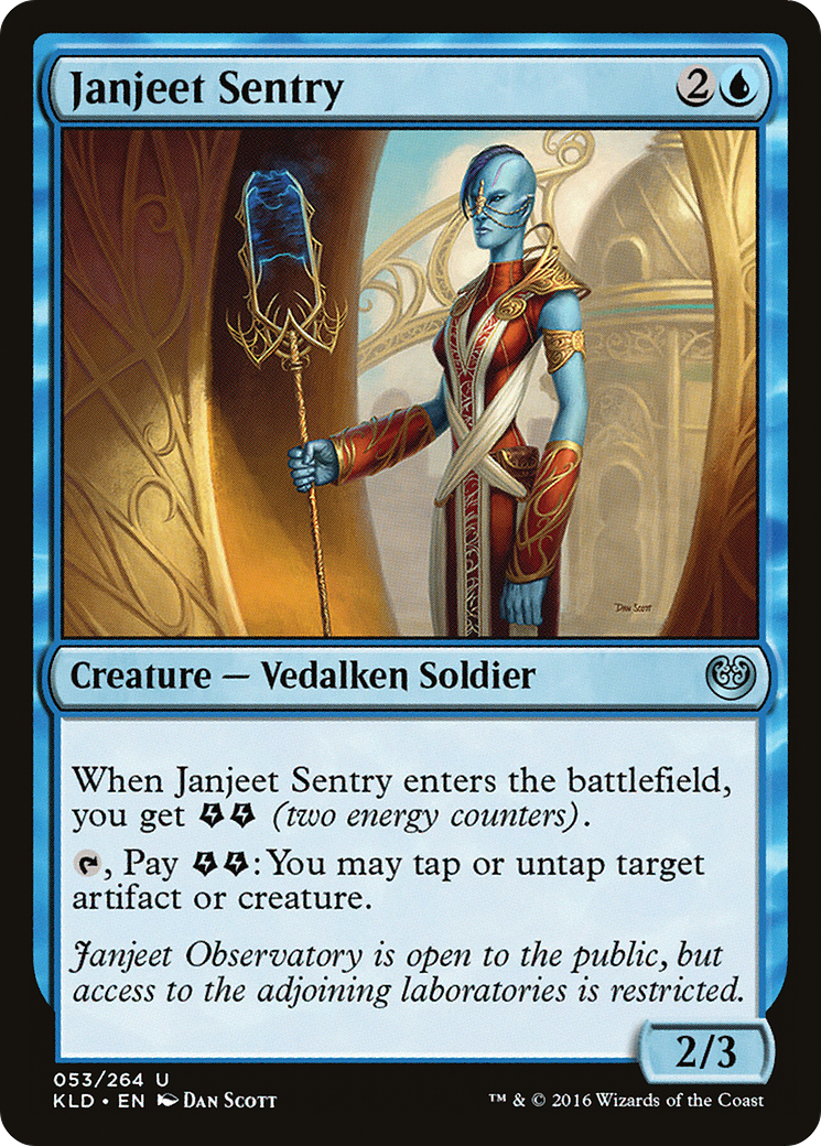 Janjeet Sentry (KLD-053)  - Kaladesh