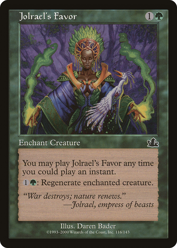 Jolrael's Favor (PCY-116)  Foil - Prophecy