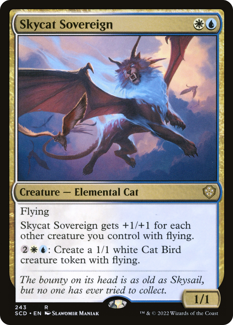Skycat Sovereign (SCD-243)  - Starter Commander Decks