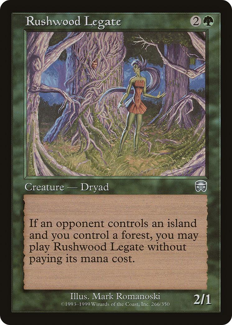 Rushwood Legate (MMQ-266)  Foil - Mercadian Masques