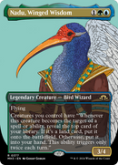 Nadu, Winged Wisdom (Borderless) (MH3-377)  - Modern Horizons 3