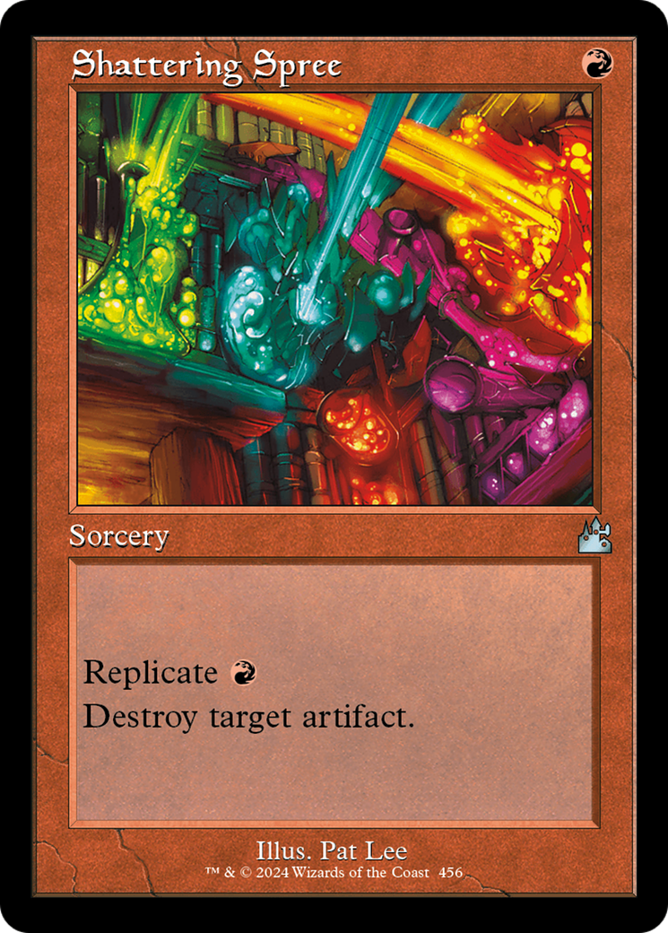 Shattering Spree (Retro Frame) (RVR-456)  - Ravnica Remastered