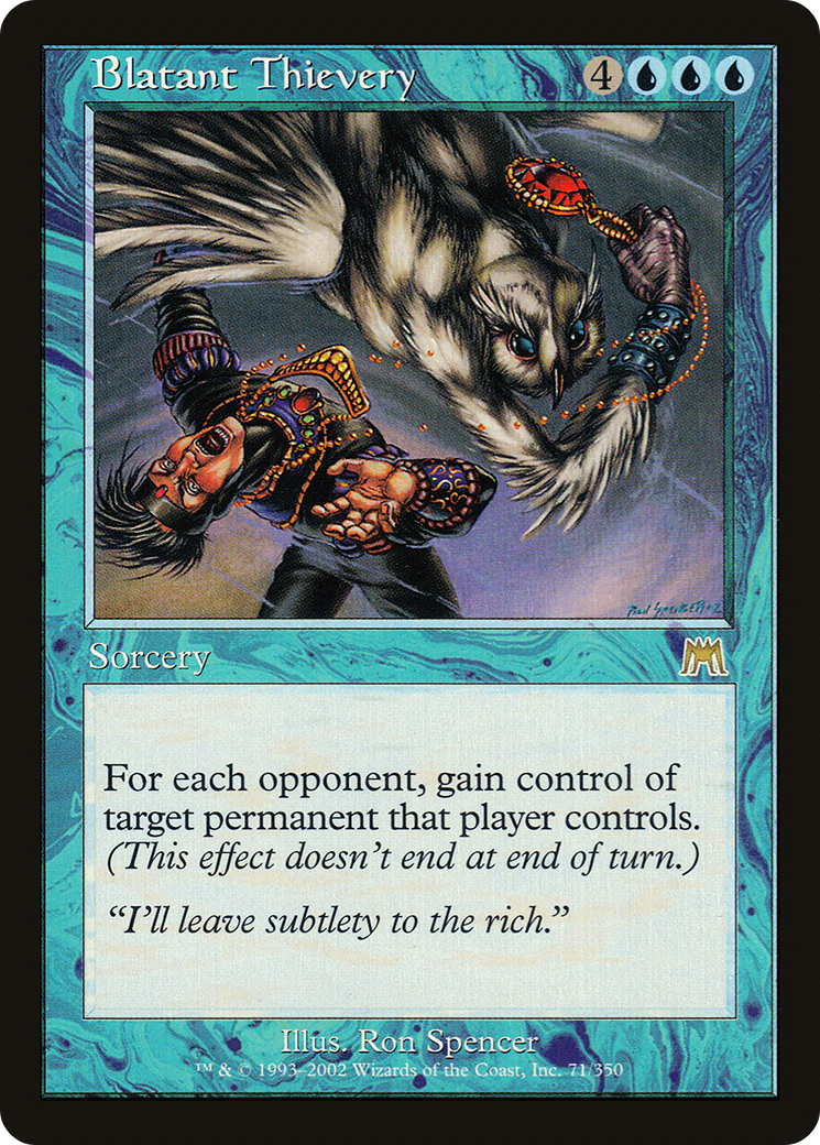Blatant Thievery (ONS-071)  - Onslaught