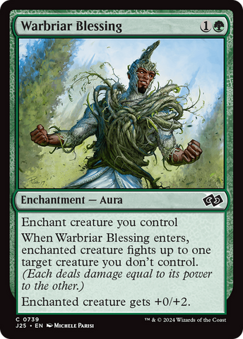Warbriar Blessing (J25-739)  - Foundations Jumpstart