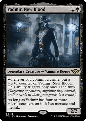 Vadmir, New Blood (OTJ-113)  - Outlaws of Thunder Junction