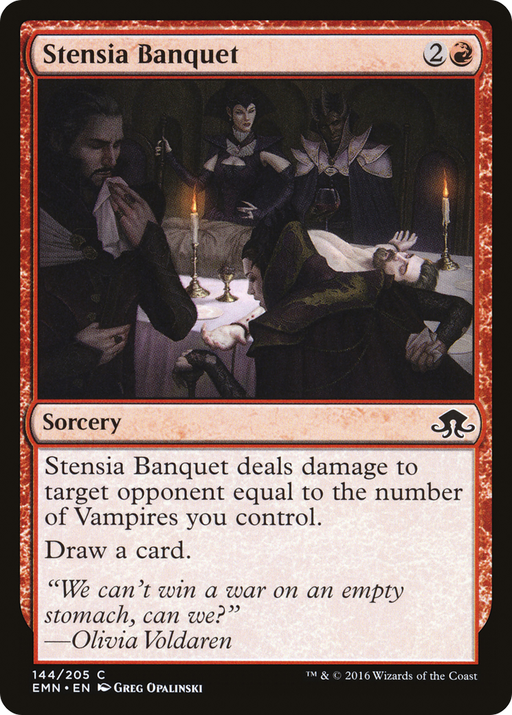 Stensia Banquet (EMN-144)  - Eldritch Moon