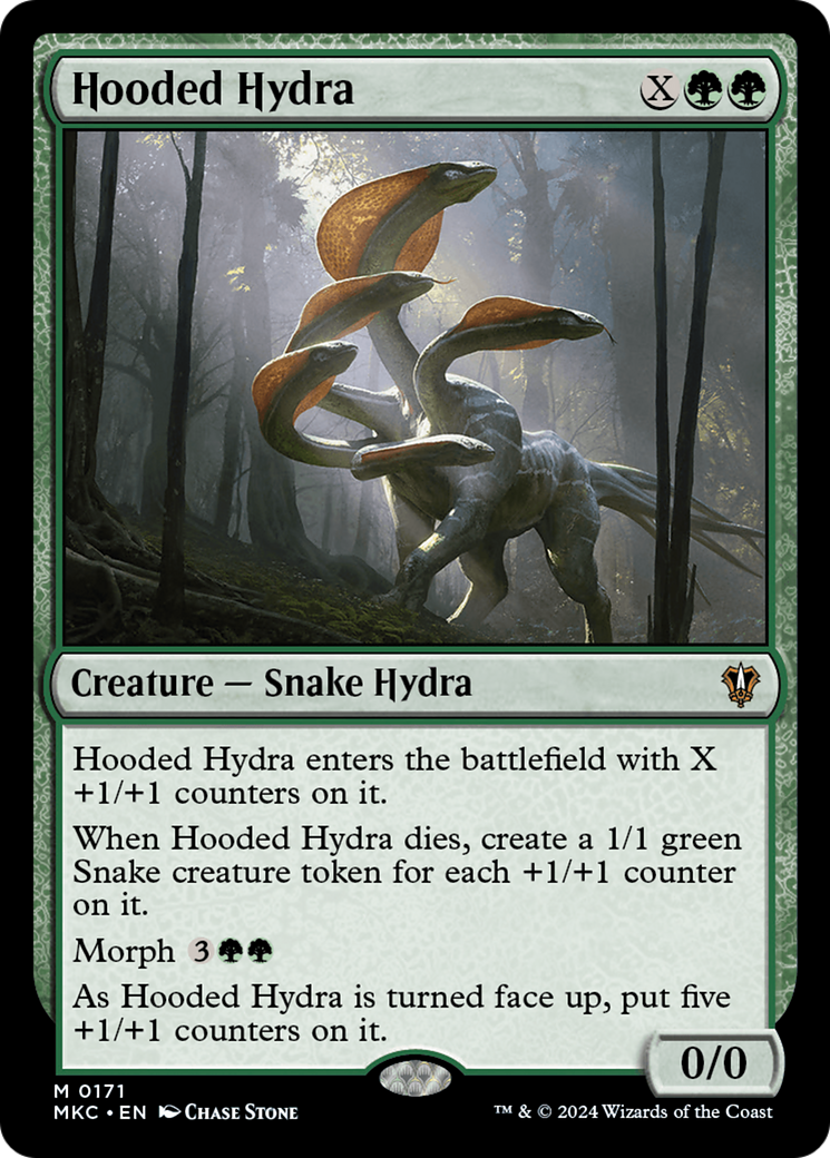 Hooded Hydra (MKC-171)  - Murders at Karlov Manor Commander