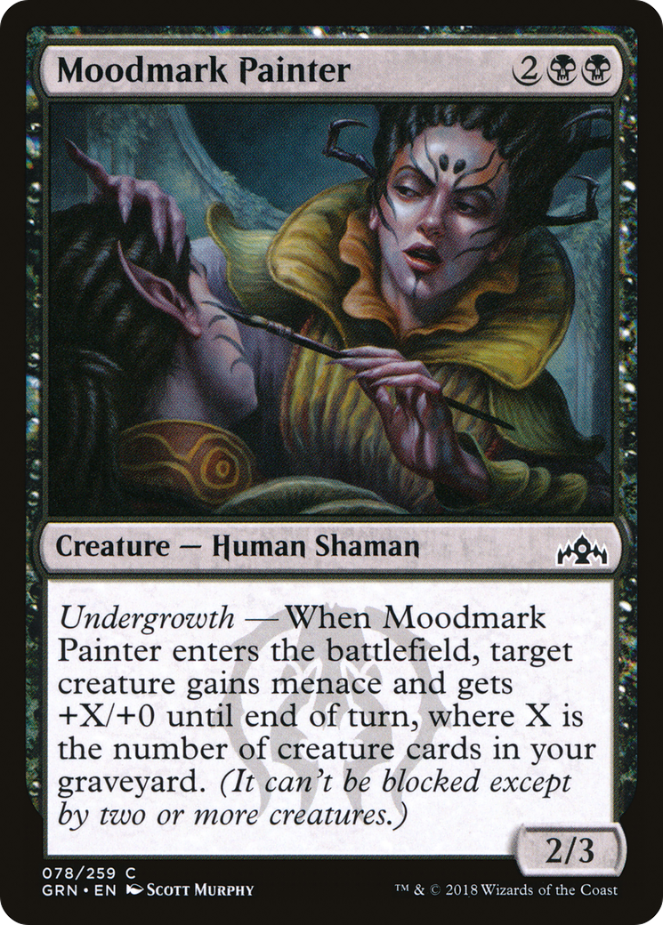 Moodmark Painter (GRN-078)  Foil - Guilds of Ravnica