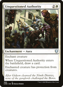 Unquestioned Authority (CMR-389)  - Commander Legends