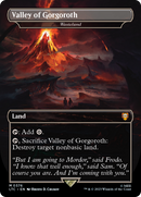 Valley of Gorgoroth - Wasteland (LTC-376)  - Tales of Middle-earth Commander / Valley of Gorgoroth (Borderless)