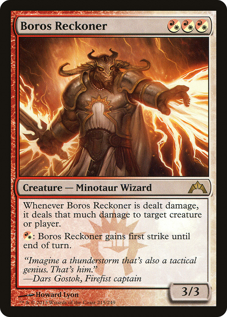Boros Reckoner (GTC-215)  - Gatecrash