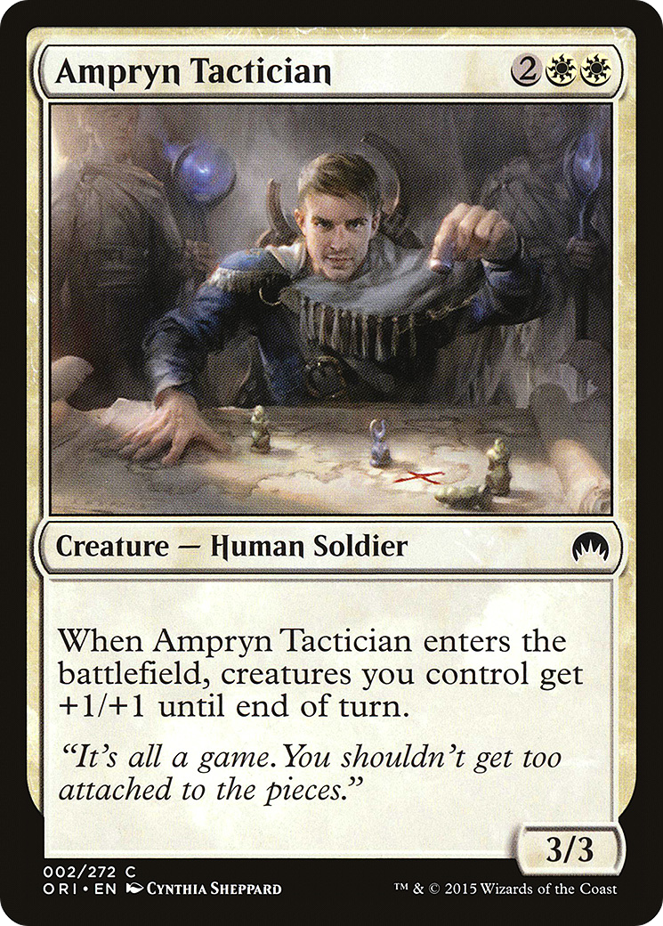 Ampryn Tactician (ORI-002)  - Magic Origins
