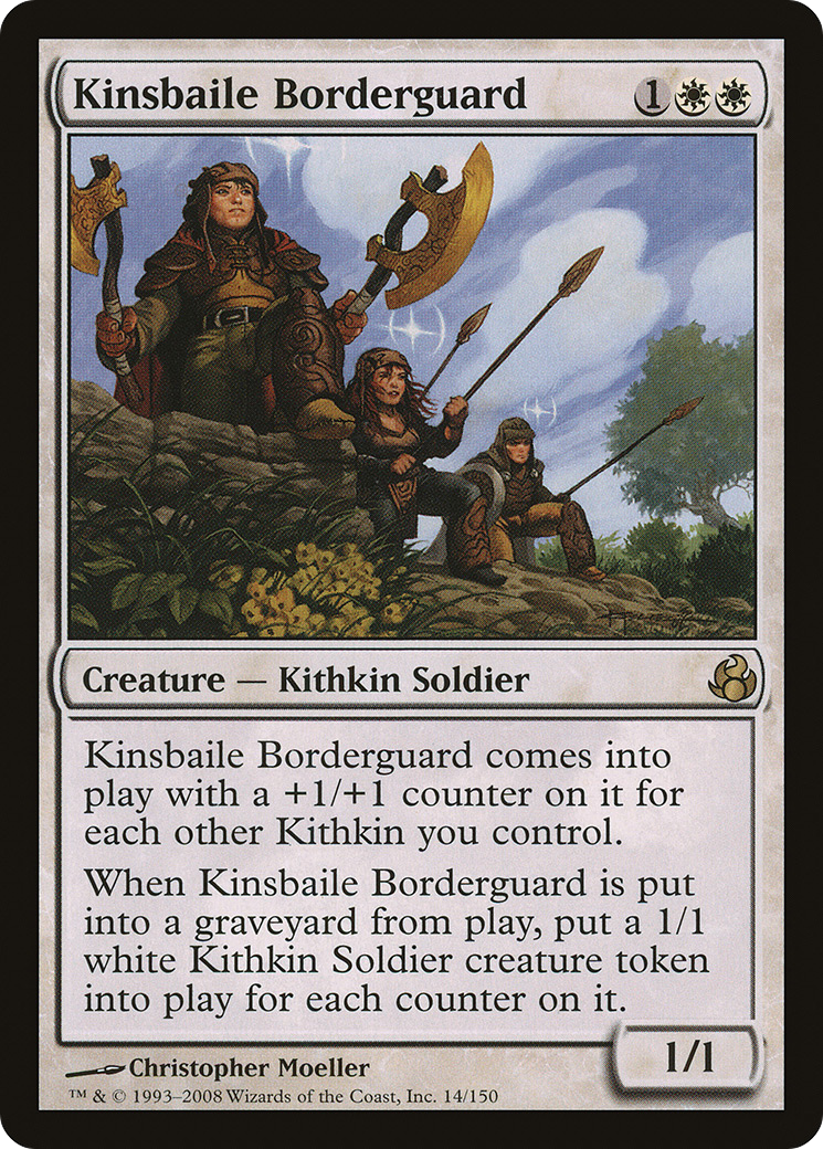 Kinsbaile Borderguard (MOR-014) - Morningtide Foil