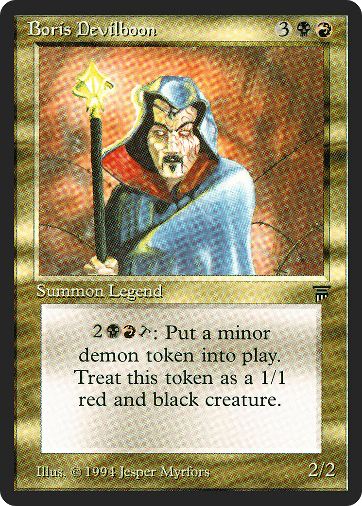 Boris Devilboon (LEG-)  - Legends
