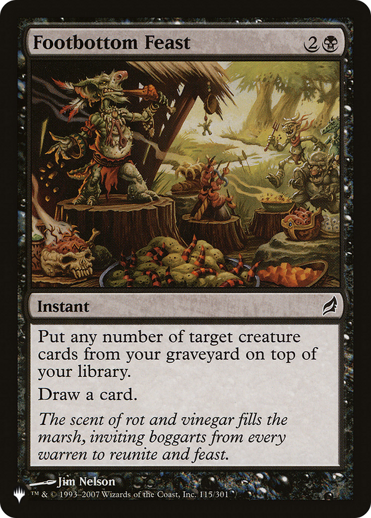 Footbottom Feast (LIST-LRW-115)  - The List