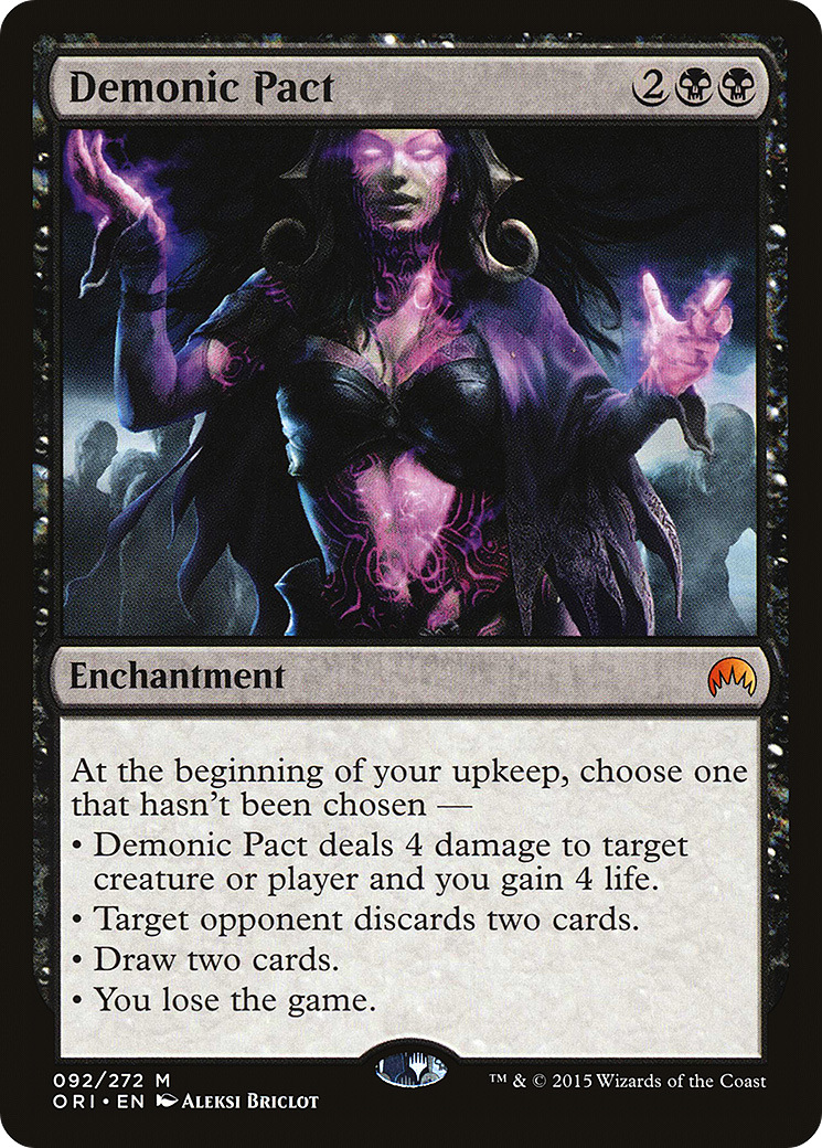 Demonic Pact (ORI-092)  - Magic Origins