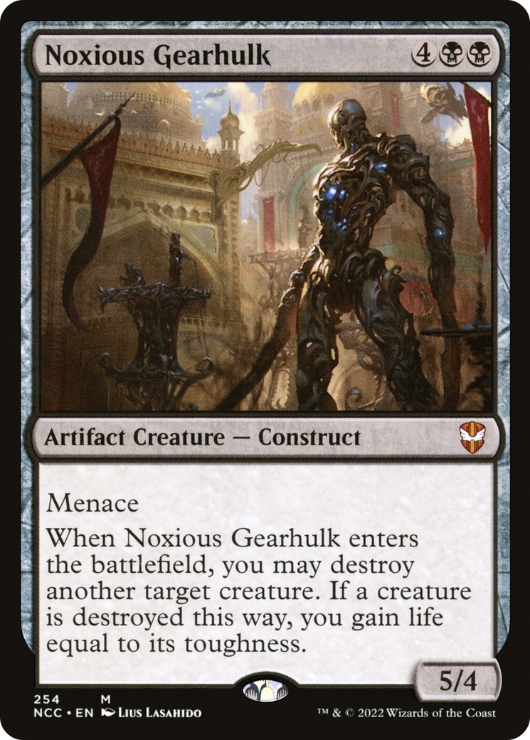 Noxious Gearhulk (NCC-254)  - New Capenna Commander