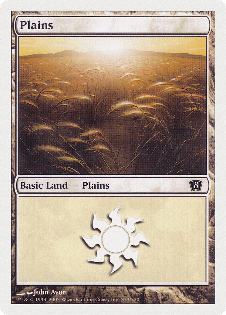 Plains (333) (8ED-333) - Eighth Edition