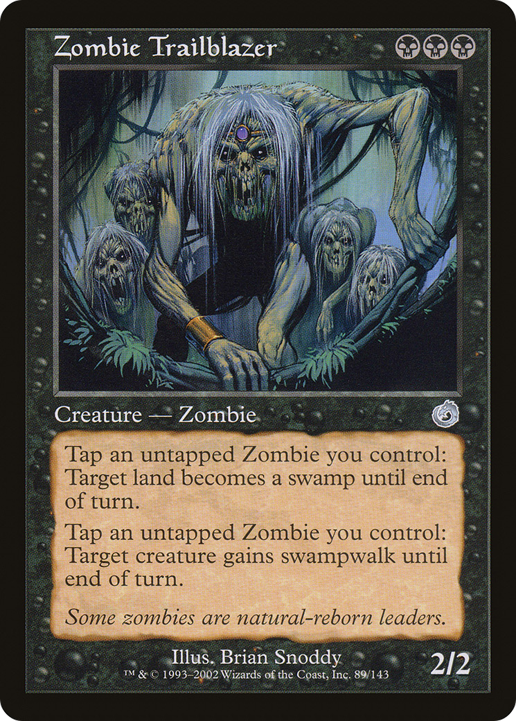 Zombie Trailblazer (TOR-089)  Foil - Torment