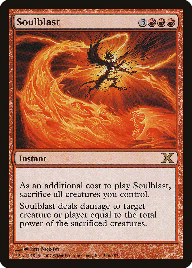 Soulblast (10E-236)  - Tenth Edition