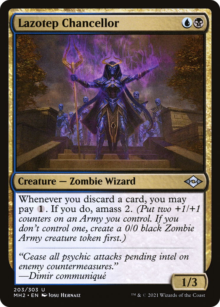 Lazotep Chancellor (MH2-203)  Foil - Modern Horizons 2