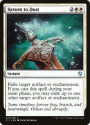 Return to Dust (C17-070)  - Commander 2017