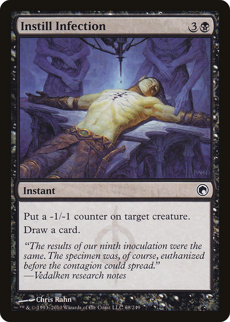 Instill Infection (SOM-068)  - Scars of Mirrodin