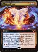 Magma Opus (Extended Art) (STX-346)  Foil - Strixhaven: School of Mages: (Extended Art)