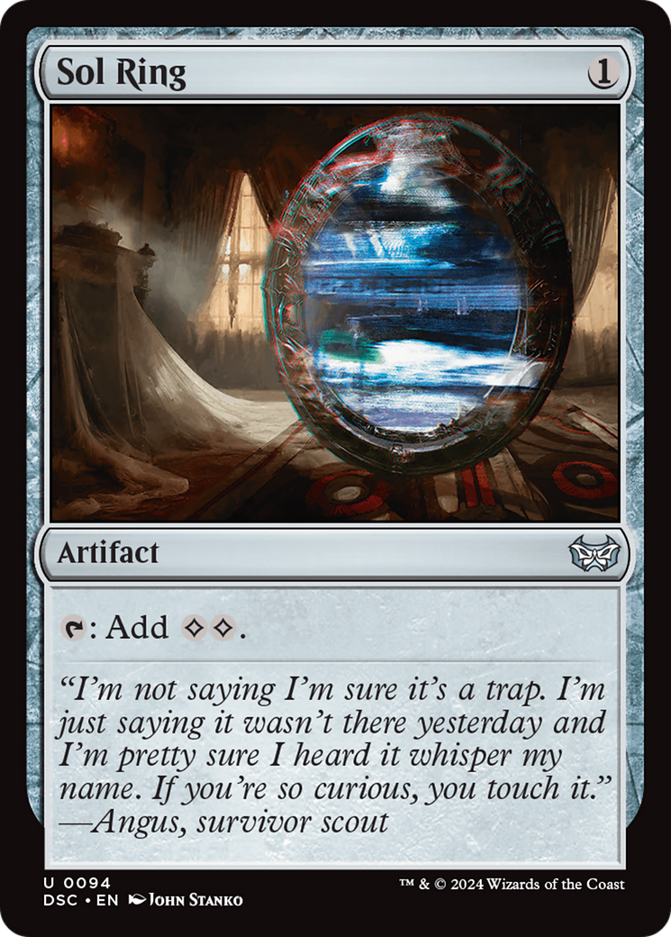 Sol Ring (DSC-094)  - Duskmourn: House of Horror Commander