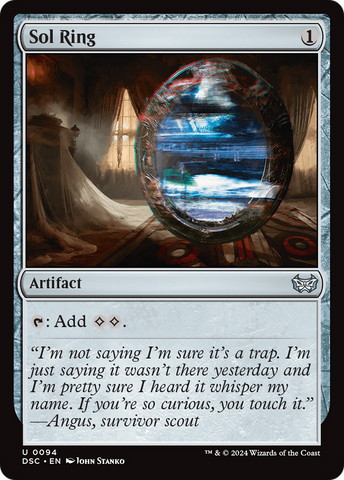 Sol Ring (DSC-094)  - Duskmourn: House of Horror Commander