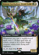 Jenson Carthalion, Druid Exile (Extended Art) (DMC-078)  - Dominaria United Commander: (Extended Art)